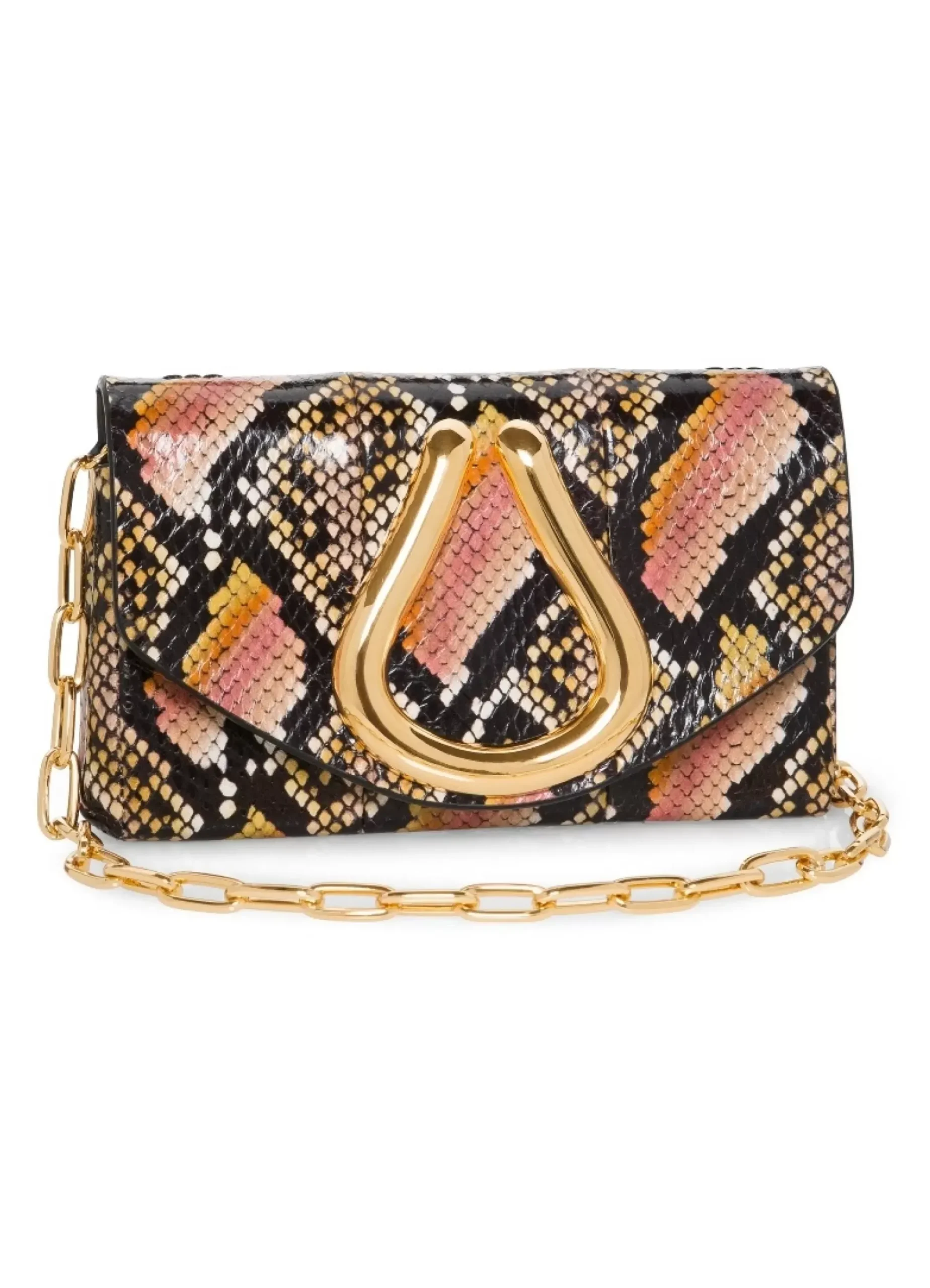 Clearance St. John Casadacqua Micro Handbag Brown Multi