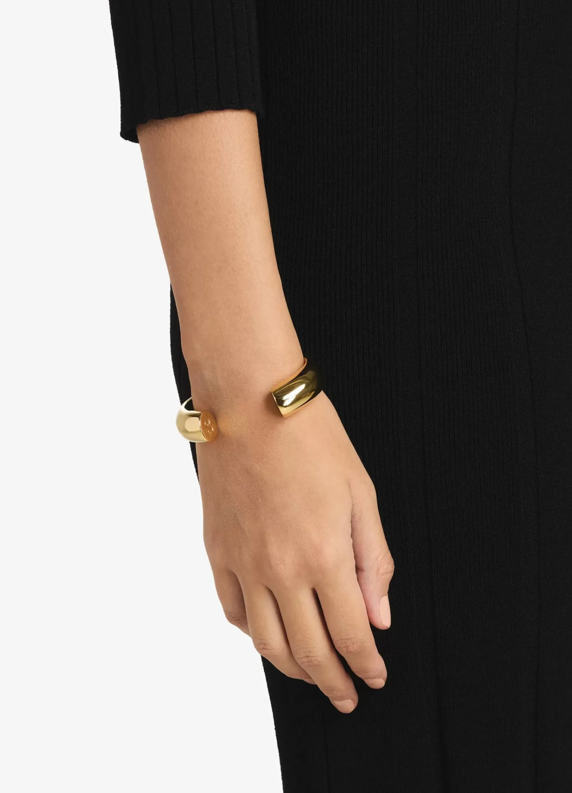 Clearance St. John Christina Caruso Torus Cuff Gold
