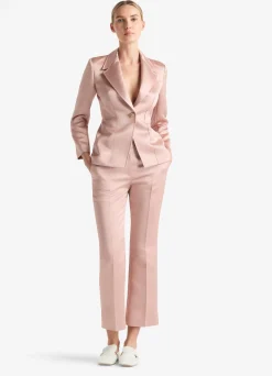 Hot St. John Double Duchesse Jacket Mauve