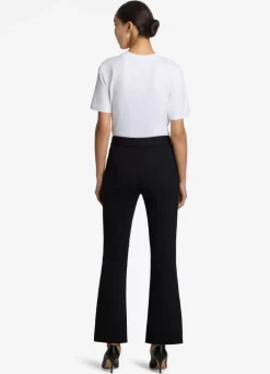 St. John Karla in Double Knit Pant Black