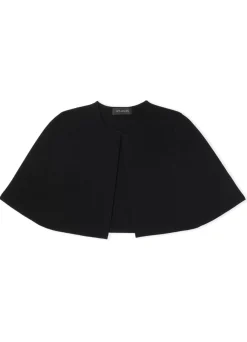 Hot St. John Knit Capelet Black