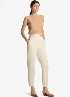 Clearance St. John Lurex Jersey Knit Shell Light Blossom