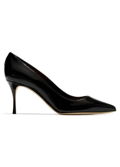 Sale St. John Patent Leather Pump - 75mm Black