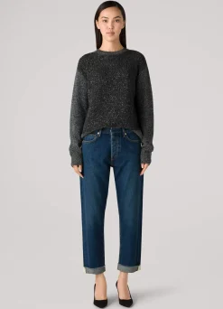 Sale St. John Robertson Jean Dark Indigo