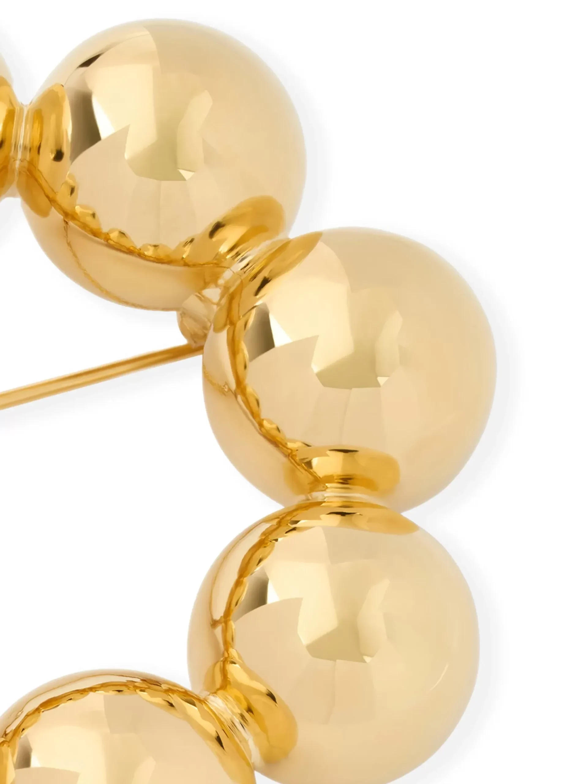 New St. John Round Pin Gold