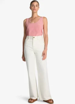 Hot St. John Silk Crepe De Chine Shell Rouge