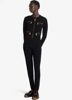 St. John SJ Signature Trompe L Oeil Legging Black