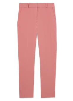 New St. John Stretch Italian Knit Cady Pant Rouge