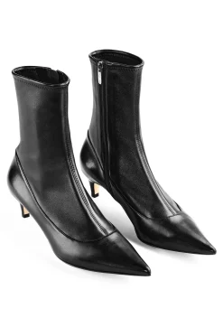 Online St. John Stretch Leather Bootie Black