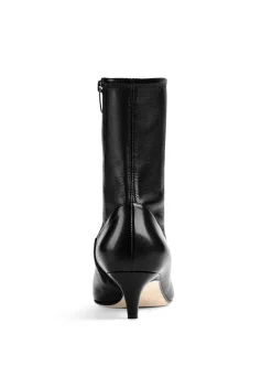 Online St. John Stretch Leather Bootie Black
