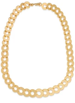 Online St. John Washer Coin Necklace Gold