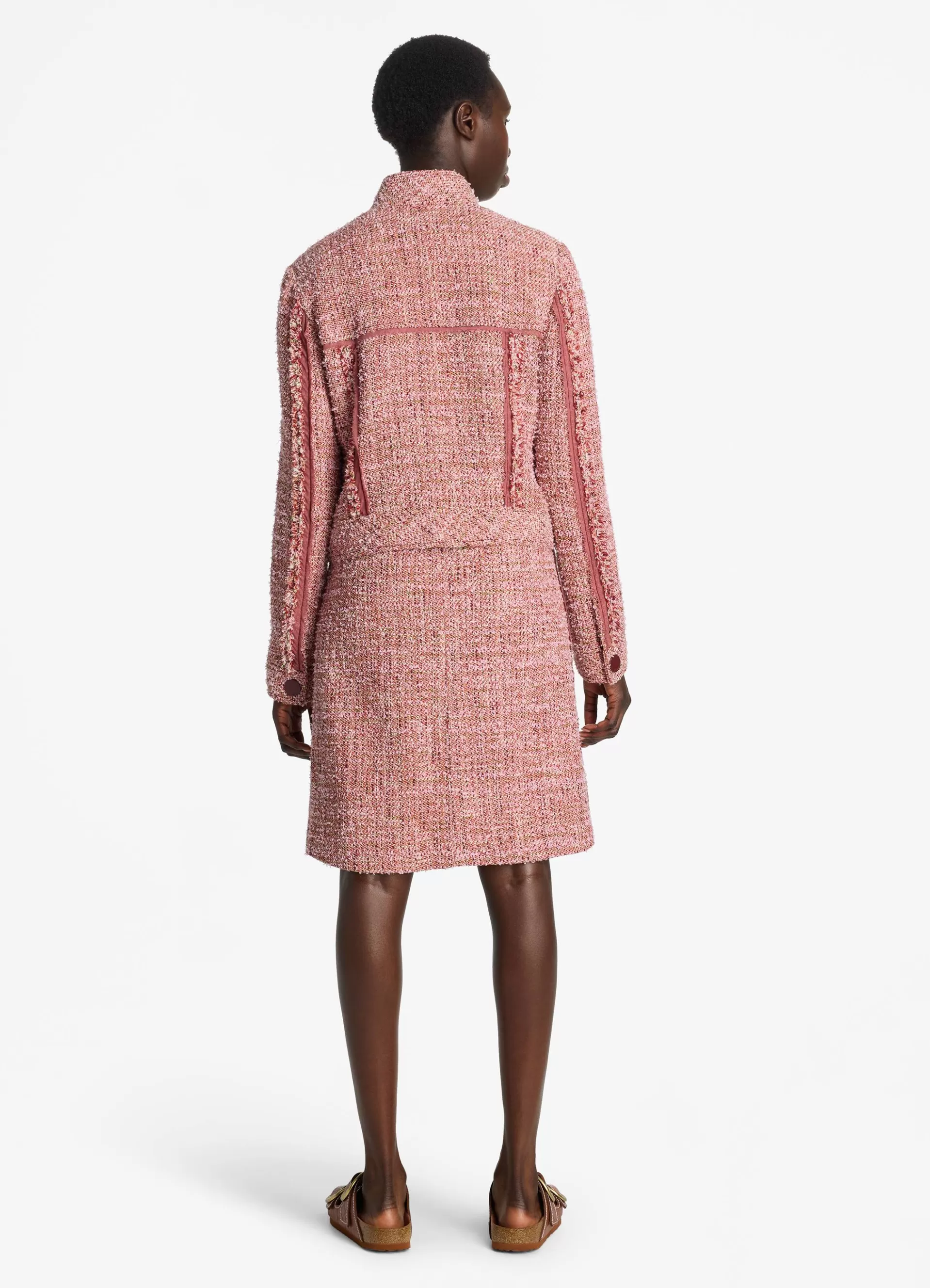 St. John Feather Weight Multicolor Eyelash Tweed Jacket | TWEED JACKETS | COORDINATING SETS