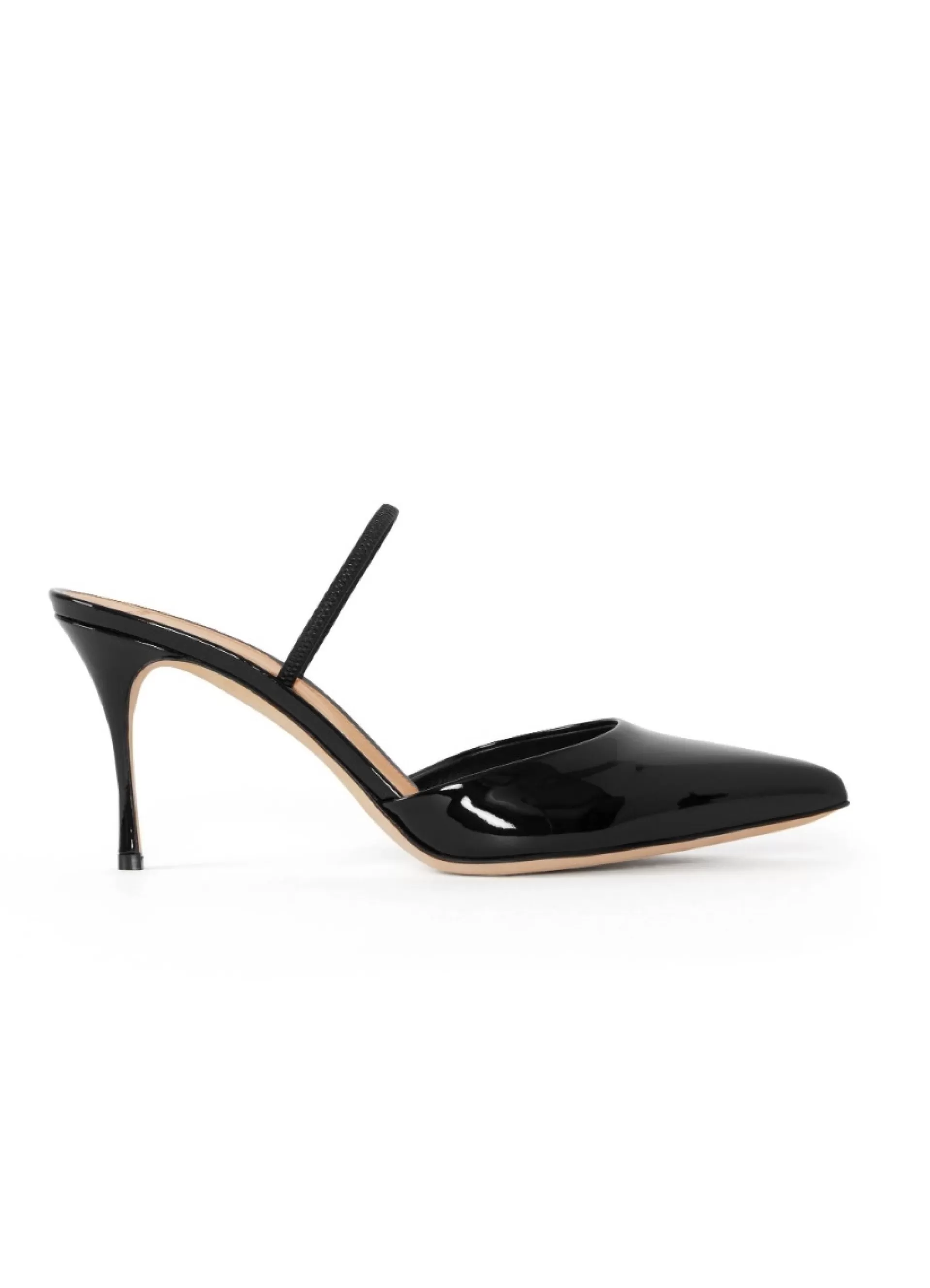 St. John Patent Leather Slide Heel | HANDBAGS & SHOES