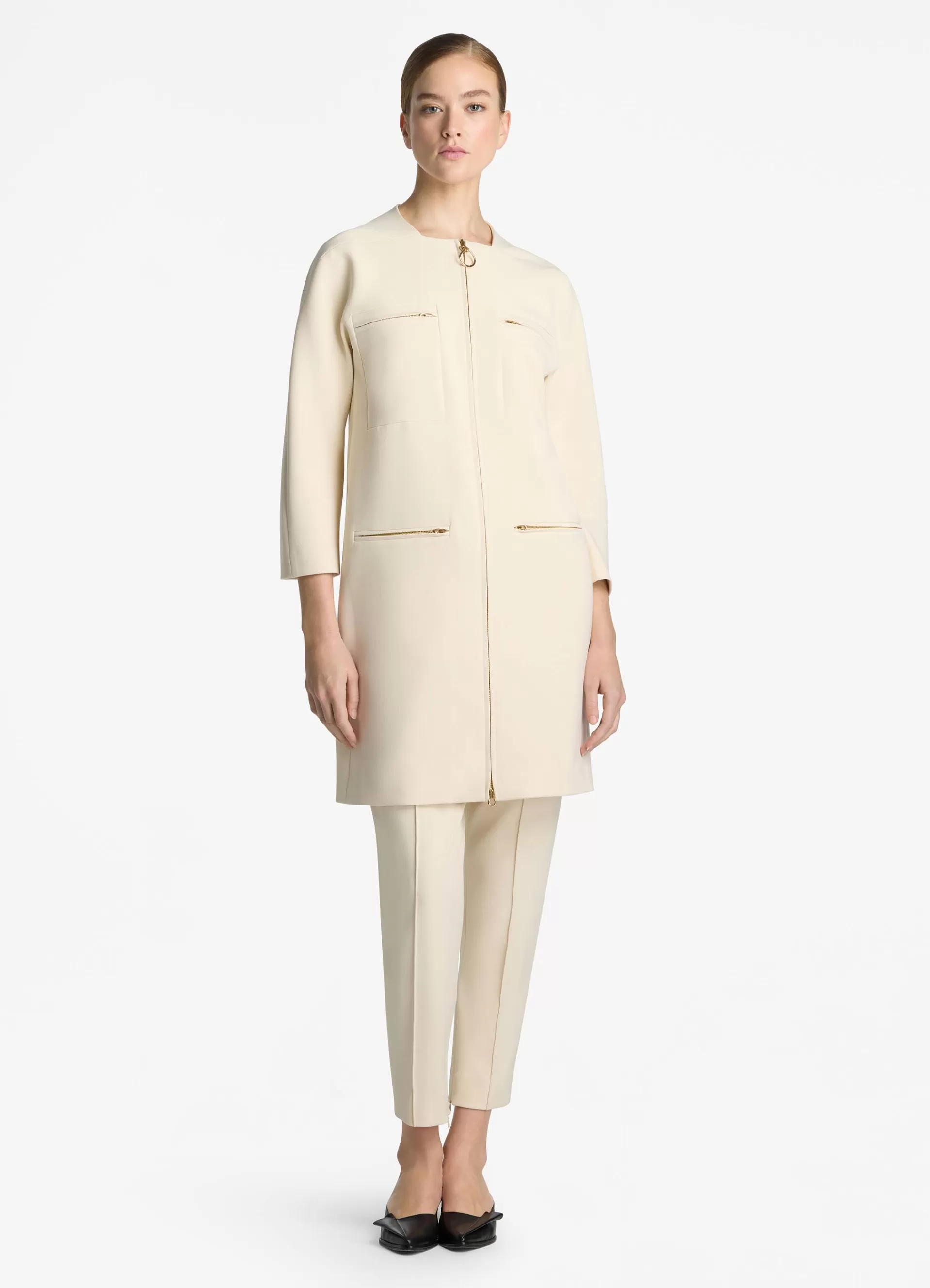 St. John Stretch Crepe Suiting Pant | COORDINATING SETS | ELEVATED ESSENTIALS