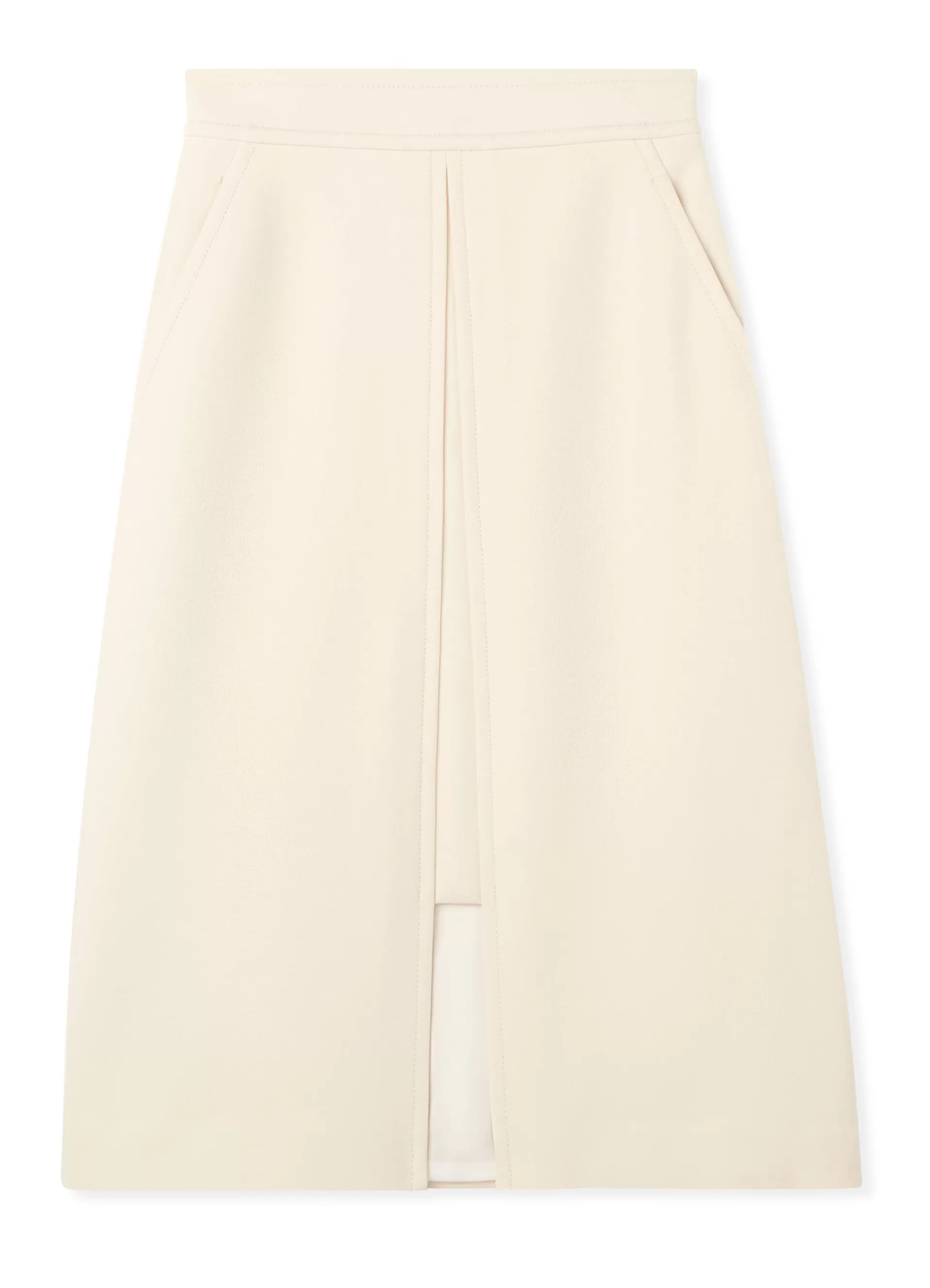 St. John Stretch Crepe Suiting Skirt | COORDINATING SETS | ELEVATED ESSENTIALS