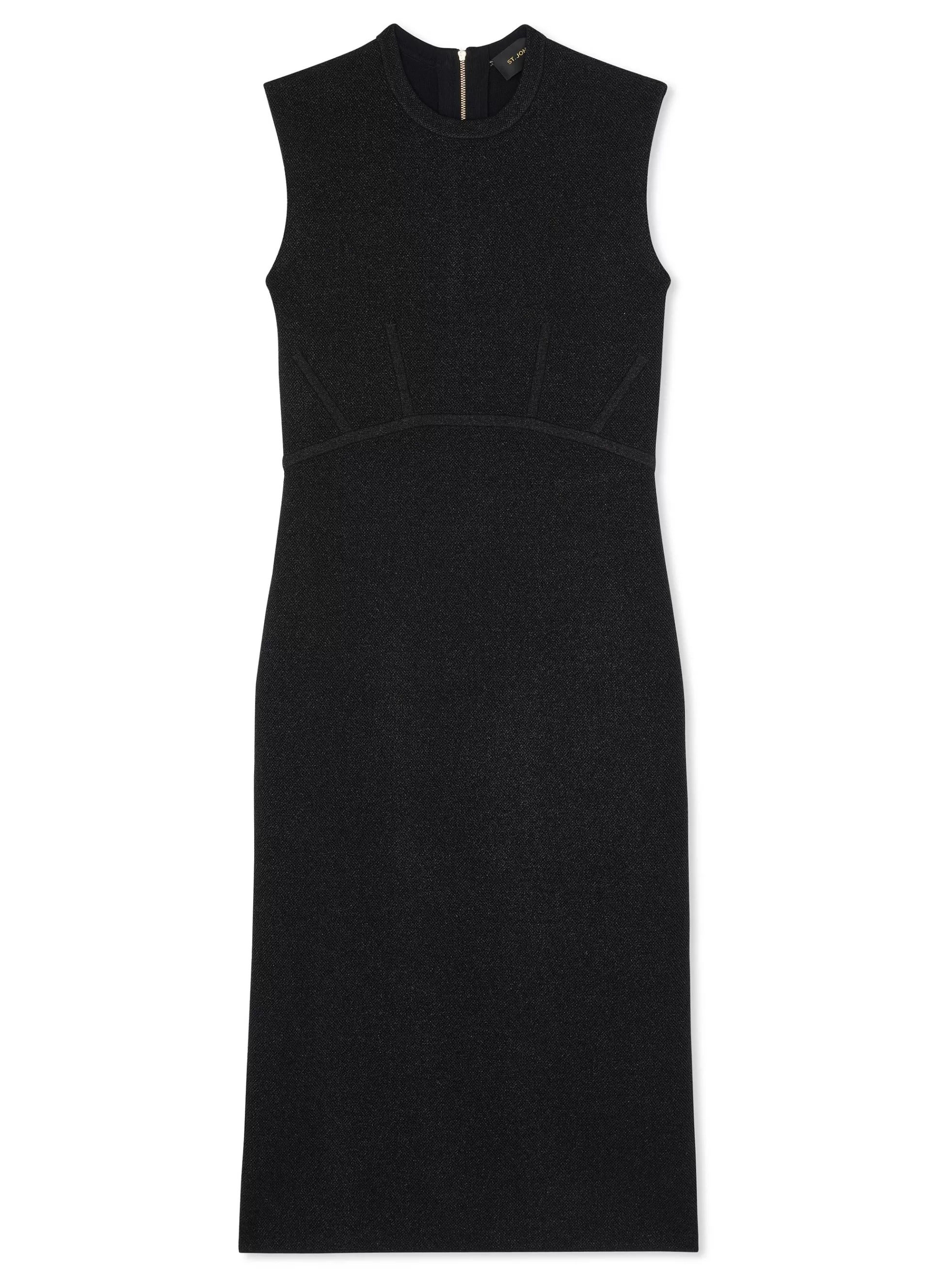 St. John Stretch Lurex Piqué Dress | EVENING WEAR | DRESSES